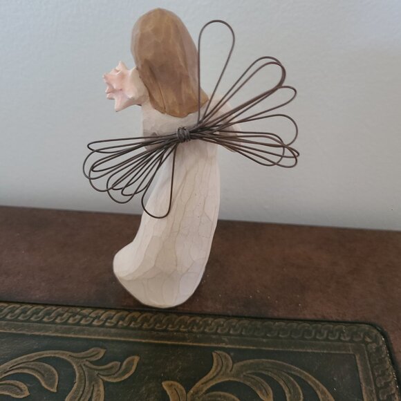 Willow Tree Angel Thinking of You Susan Lordi Demdaco Figurine 2004 Connection - Picture 3 of 4